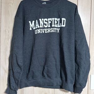 Mansfield University Gray Sweater